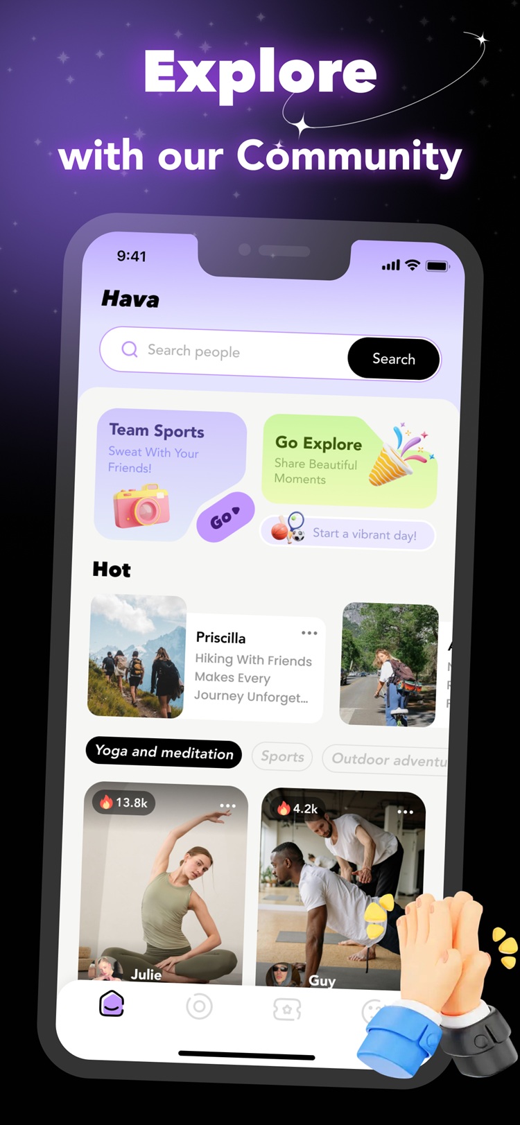 Bago app screenshot showing travel tips